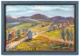 LANDSCAPE PAINTING by Samuel B. Pratt, oil on board, sold Nov 2022