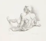 Teddo by Paul Cadmus, 1985, lithograph, sold Mar 2021