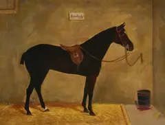 (19th Century) by A. Miller, oil on canvas, sold Feb 2021