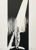 Talking Heads by Robert Longo, 2006, lithograph, sold Mar 2021