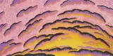 Dawn by Louisa Chase, 1982, woodcut, sold Mar 2021