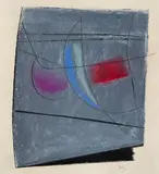 Untitled by Benoît Gilsoul, 1978, charcoal and pastel on paper, sold Mar 2021