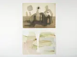 Works on Paper (2) by Benoît Gilsoul, watercolor, pencil, charcoal, wash, on paper and paperboard, sold Mar 2021