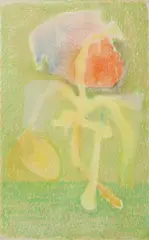 Only a Dream by Benoît Gilsoul, pastel on paper board, sold Mar 2021