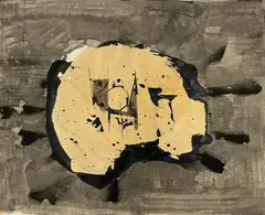 Untitled by Benoît Gilsoul, India ink and watercolor on paper, sold Mar 2021