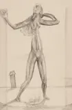 (20th Century) by Matt Myers, graphite on paper, sold Mar 2021
