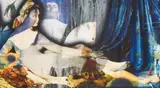 Buddhalisque by Ingrid Dee Magidson, 2007, mixed media, photograph, printed and painted acrylic, sold Apr 2021