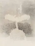 Citadel by Benoît Gilsoul, graphite on paper, sold Apr 2021
