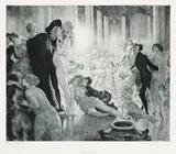 That Secret by Norman Lindsay, 1934, etching and engraving, sold Nov 2013
