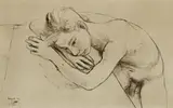 Rolando, Florence by Donald Friend, 1949, ink and pen and wash on paper, sold Oct 2013