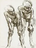 Bali by Donald Friend, 1975, ink and wash on paper, sold Oct 2013