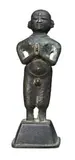 Bali by Naked Figure Leaning Backwardsin Prayer Position, bronze, offered Oct 2013