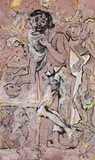 The Haunted Idiot by Donald Friend, c.1980, ink and gouache on paper, offered Oct 2013
