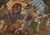 Niobe by Rupert Bunny, c.1919, oil on board, offered Aug 2013