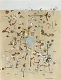 You Yangs by Fred Williams, 1966, gouache on paper, sold Aug 2013
