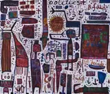 What A Month by David Larwill, 1995, oil on canvas, offered Aug 2013