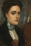 Portrait Of The Artist’S Wife, Jeanne Morel by Rupert Bunny, c.1902, oil on canvas, offered Aug 2013