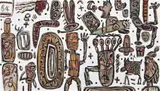 All The Factors by David Larwill, 2001, oil on canvas, offered Aug 2013