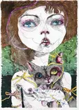That’S When I Was Another Tree 2 by Del Kathryn Barton, 2007, colour lithograph, offered Aug 2013