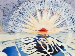 Antarctic Adventure Postscript by Ivor Francis, 1979, oil on canvas on board, offered Aug 2013