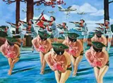 Trigger Happy Ii by Guo Jian, 1999, oil on canvas, sold Aug 2013