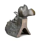 Sun Figure by Oliffe Richmond, 1965, bronze, cast from plaster original, sold Aug 2013