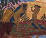 Maenads by Rupert Bunny, c.1913-21, oil on canvas, sold Apr 2013