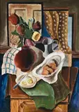 Still Life by Russell Drysdale, 1937, watercolour, gouache, pen and ink on paper, sold Apr 2013