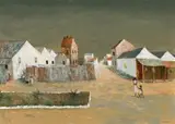 Broome, Western Australia by Sali Herman, 1968, oil on canvas, sold Apr 2013