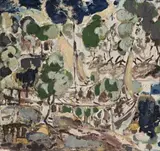 Alligator Creek, Cairns by Ian Fairweather, 1939, oil and gouache on cardboard, offered Apr 2013