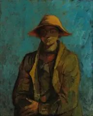 Malay Boy, Broome by Russell Drysdale, 1959, oil on canvas, sold Apr 2013