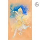Vin tonique Mariani by Jules Chéret, Pastel, sold Oct 2024