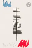 Composition by Jean Cortot, Encre et aquarelle, sold Oct 2024