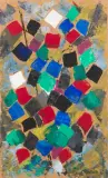 Composition by Oscar Gauthier, 1953, Gouache, sold Oct 2024
