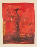 Composition. 1963 by Zao Wou-ki, Lithographie, sold Apr 2021