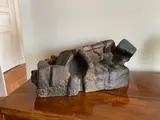 Composition by Jean-Robert Ipoustéguy, Bronze patiné, sold Apr 2021