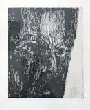 André Malraux by Maria Helena Vieira da Silva, Aquatinte au sucre sur cuivre, en noir, sold Oct 2018
