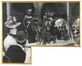 Danseuses asiatiques by Georges Rochegrosse, Gouache et grisaille signee en haut a gauche, sold Jun 2018