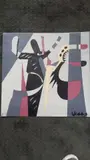 Homme les bras levés by Oswaldo Vigas, Lithographie en couleurs, sold Jun 2018