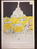 The discovery of America by Saul Steinberg, Affiche en couleur (traces de plis), sold May 2018