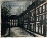 La place des Vosges by Bernard Buffet, Lithographie en couleur signée et annotée «E, sold May 2018