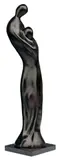 Enlacement by Xavier Alvarez, Bronze à patine noire, sold May 2018