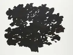 Arbre fantastique by Alexandre Hollan, 2006, Aquarelle et gouache sur papier marouflé sur toile, sold Dec 2020