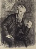 Les Ravaudeuses - Pêcheurs - Portrait d'homme - Rouen - les pieds devant (chanson de M.Boukay, musique de M.Legay) by Maximilien Luce, Lithographie ou gravure sur bois sur vélin ou Japon, sold Dec 2022