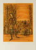 Gisèlle by Jean Carzou, 1966, Lithographie en couleur sur papier, sold Jan 2023