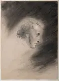 Portrait d'homme by Alexandre-Marie Colin, Crayon noir, estompe et gouache blanche, sold Nov 2018