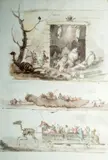 Scènes fantasmagoriques et créatures fantastiques by Charles-Frédéric Soehnée, Aquarelle sur papier, sold Mar 2018