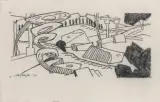 Le Paysage élu by Albert Gleizes, 1910, Crayon noir sur papier, sold Mar 2018