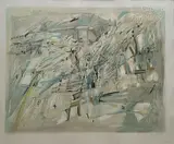 Planche issue de Mémoire de la Liberté by Maria Helena Vieira da Silva, 1990, Lithographie en couleurs, sold Mar 2023
