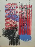 Sans titre by Constantin Xenakis, 1987, Lithographie en couleurs, sold Mar 2023